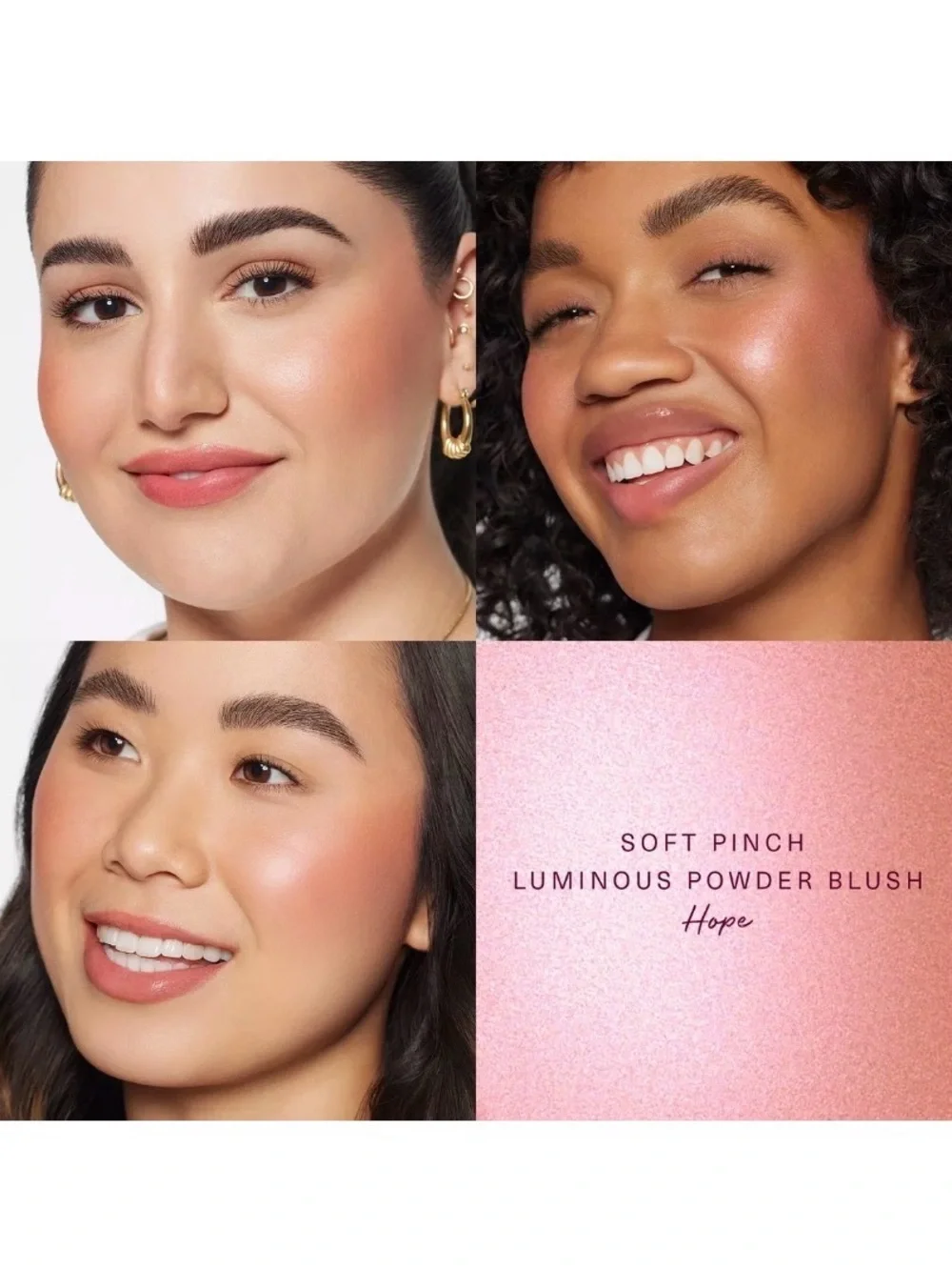 Rare Beauty Soft Pinch Luminous Powder Blush Shade Hope NIB